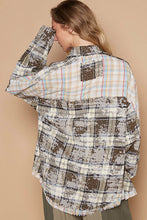 Oceanside Multi Plaid Top