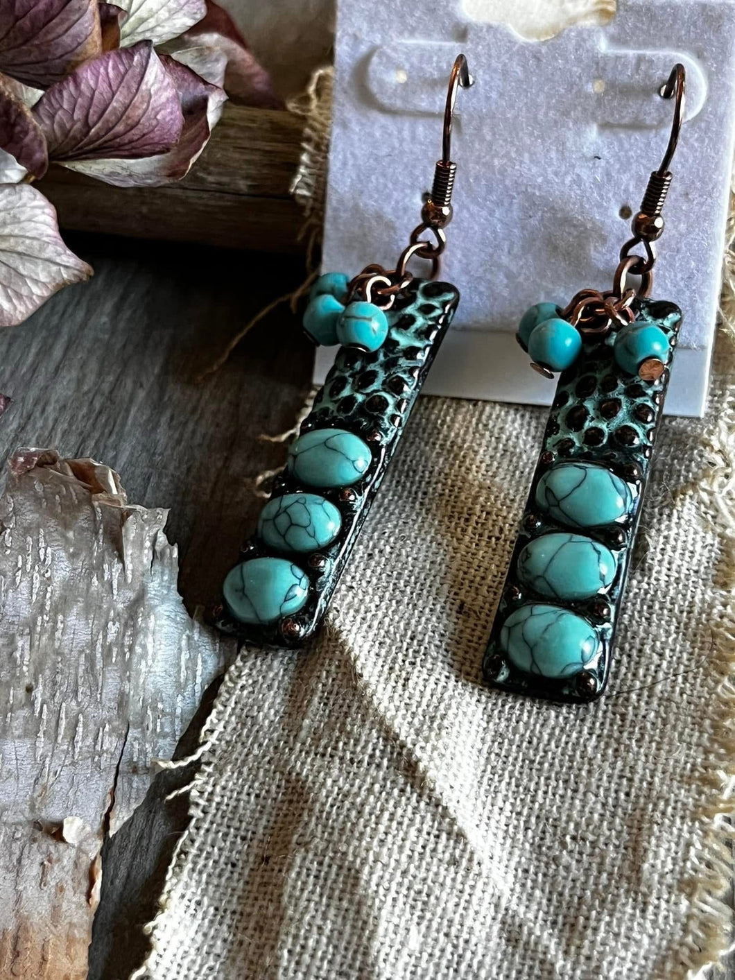 Turquoise Dangle Earrings