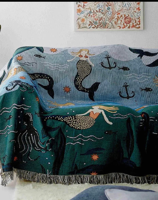 Mermaids & Friends Blanket