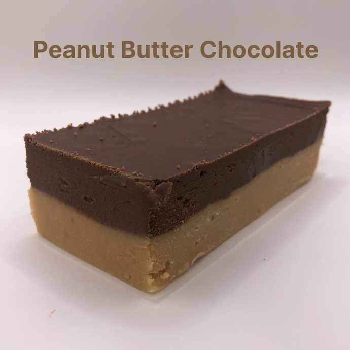 Peanut Butter Chocolate Fudge  (1/4 lb Wrap)