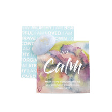 Affirmation Gems, scriptural card and crystal pocket stone