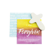 Affirmation Gems, scriptural card and crystal pocket stone