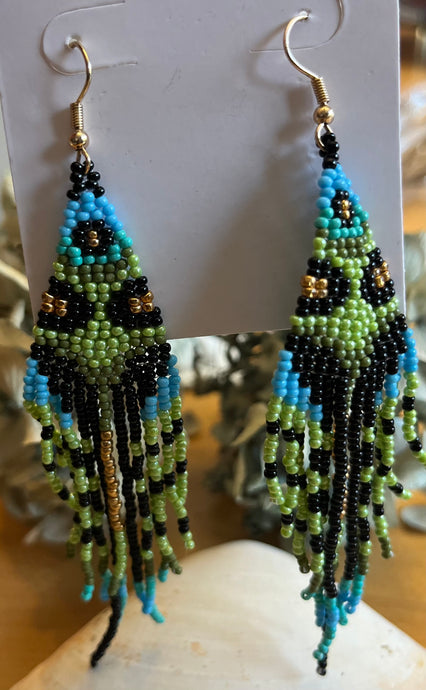 Beaded Dangle Earrings