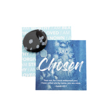 Affirmation Gems, scriptural card and crystal pocket stone