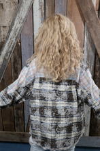 Oceanside Multi Plaid Top