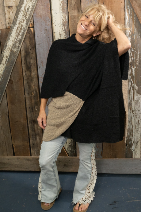 Cape Wrap with Pockets