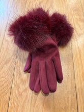 Fuzzy Fur Trim Gloves