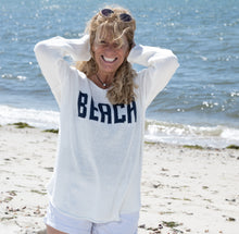 White Beach Sweater