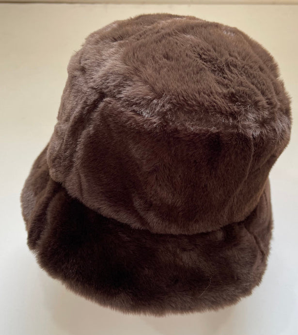 Faux Fur Bucket Hat