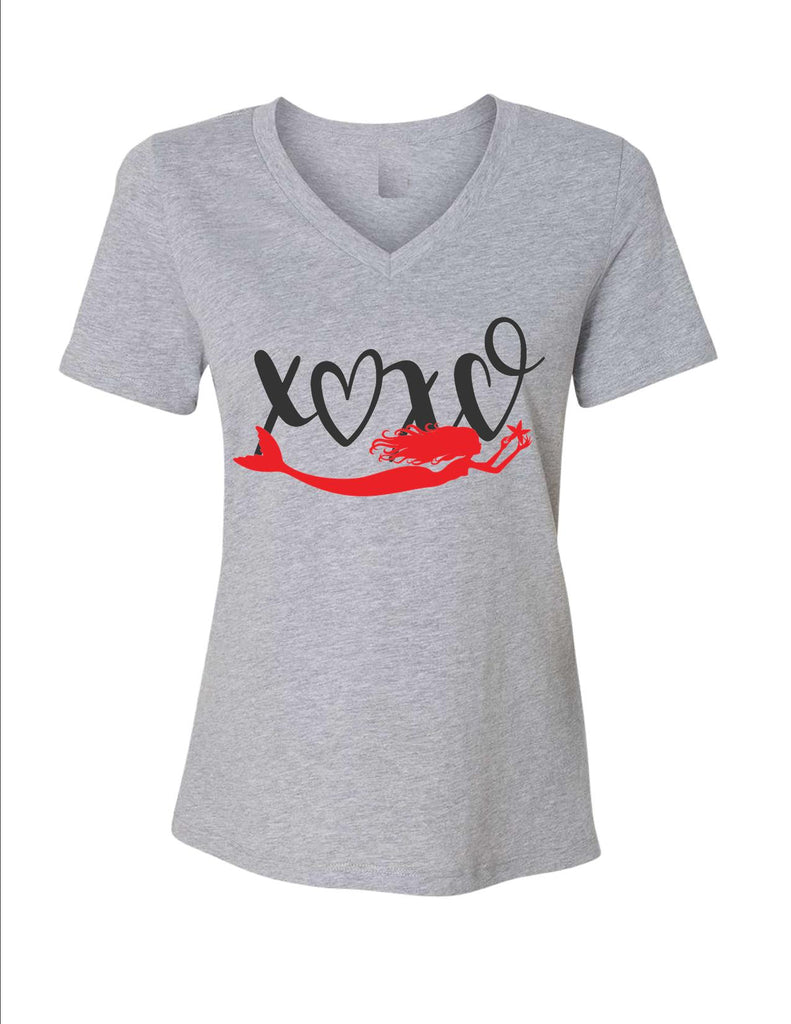 XOXO Mermaid Love Tee – Mermaids on Cape Cod-Official Mermaid Gear