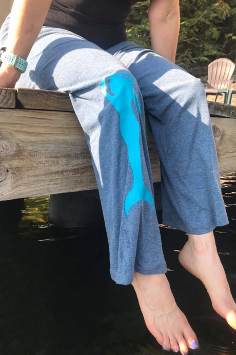Cape BLUES Beach Yoga Separates-2X PANTS ONLY