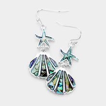 Ocean Abalone Earrings