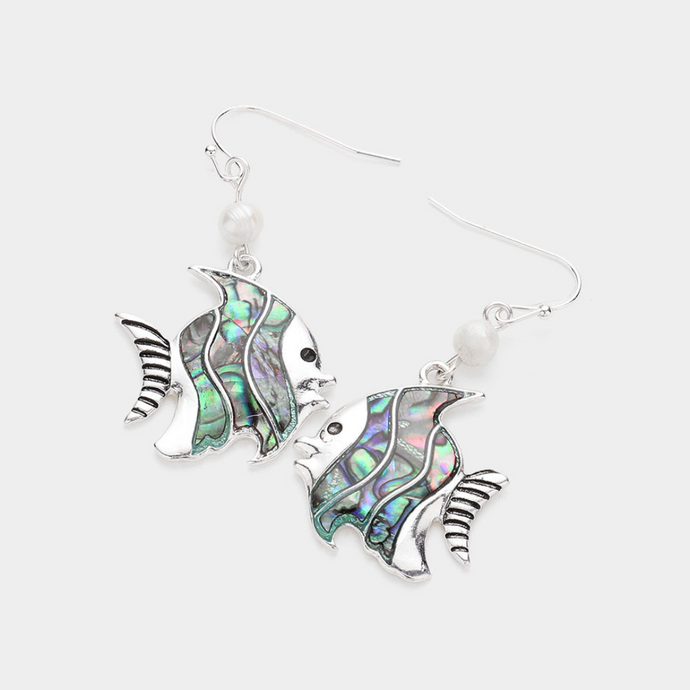 Ocean Abalone Earrings