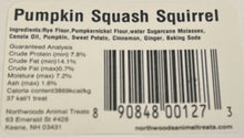 Pumpkin Squash Squirrel Dog Treats