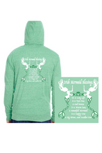 Irish Mermaid Blessings Hoodie-SMALL ONLY