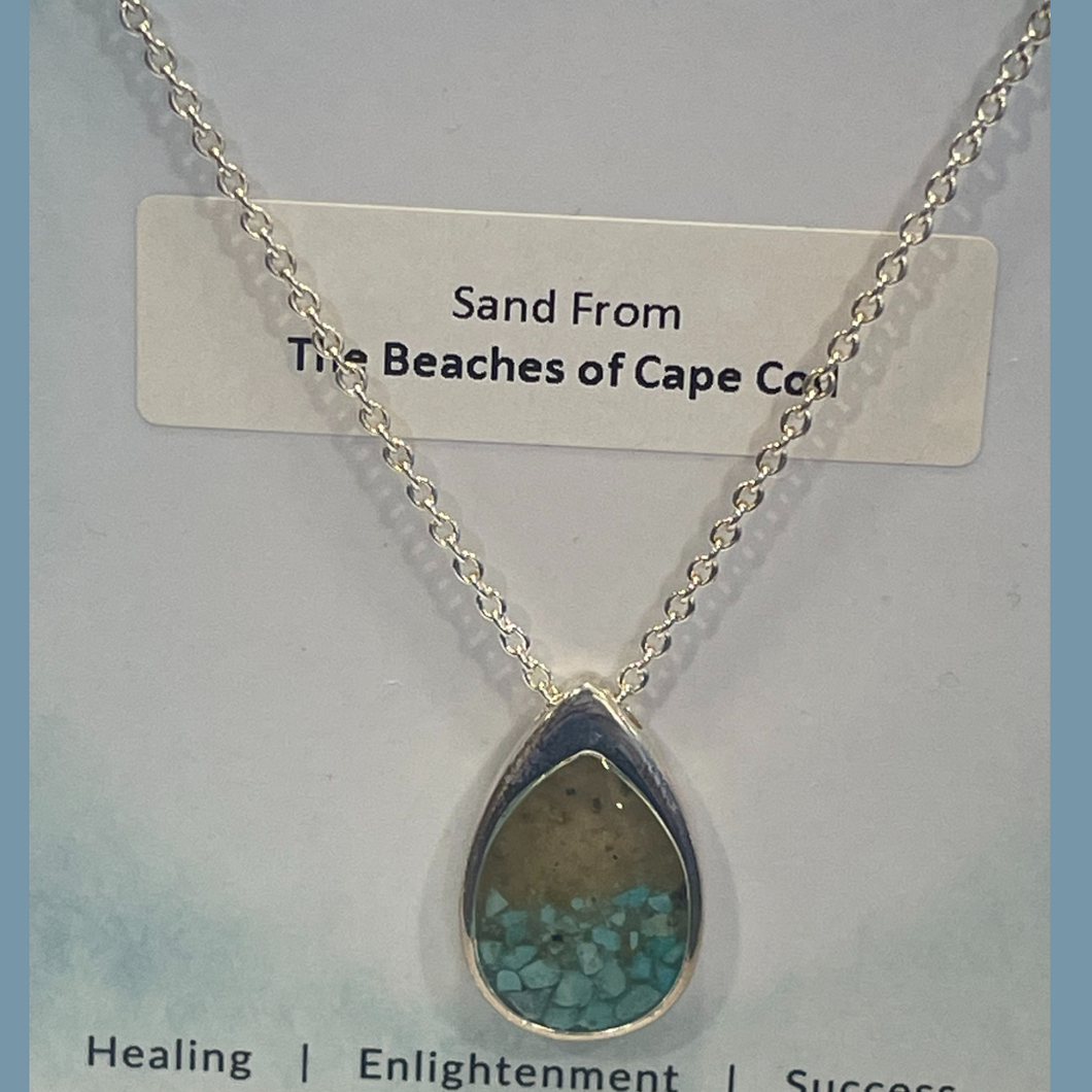 Dune Teardrop Necklace